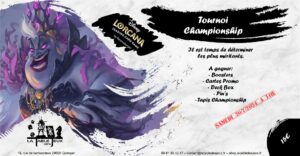 La Table Des Jeux Magasin De Jeux A QUIMPER Lorcana Tournoi Championship
