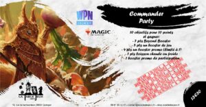 La Table Des Jeux Magasin De Jeux A QUIMPER MTG Commander Party