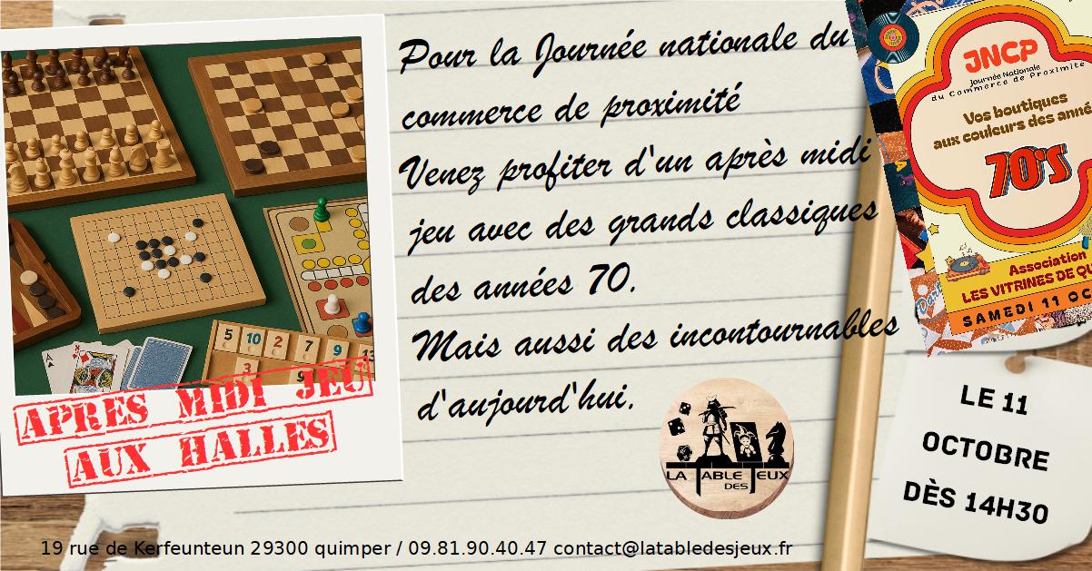 La Table Des Jeux Magasin De Jeux A QUIMPER Animation Facebook